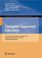 Computer Supported Education: 7th International Conference