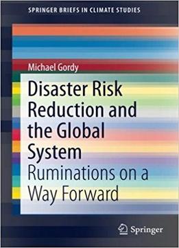 Disaster Risk Reduction And The Global System: Ruminations On A Way Forward - Michael Gordy