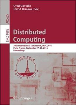 Distributed Computing: 30th International Symposium