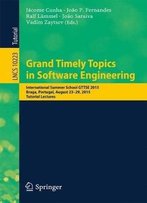 Grand Timely Topics In Software Engineering