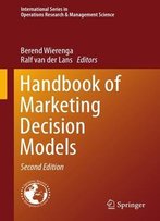Handbook Of Marketing Decision Models, Second Edition