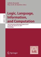 Logic, Language, Information, And Computation