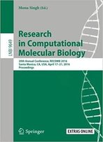 Research In Computational Molecular Biology: 20th Annual Conference