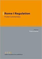 Rome I Regulation: Pocket Commentary
