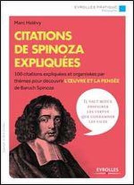 Citations De Spinoza Expliquees