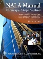 Nala Manual For Paralegals And Legal Assistants