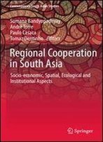 Regional Cooperation In South Asia: Socio-Economic, Spatial, Ecological And Institutional Aspects (Contemporary South Asian Studies)