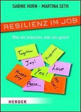 Resilienz Im Job (german Edition)