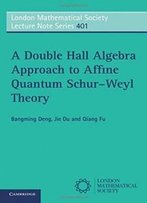 A Double Hall Algebra Approach To Affine Quantum Schur-Weyl Theory (London Mathematical Society Lecture Note Series)