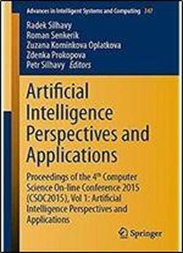 Artificial Intelligence Perspectives And Applications