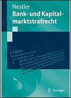Bank- Und Kapitalmarktstrafrecht (Springer-Lehrbuch) (German Edition)