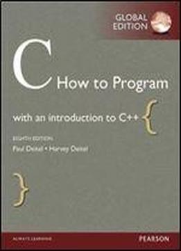 C How To Program, Global Edition
