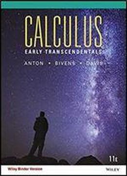 Calculus: Early Transcendentals, 11th Edition