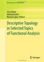 Descriptive Topology In Selected Topics Of Functional Analysis (Developments In Mathematics)