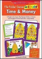 File-Folder Games In Color: Time & Money