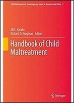 Handbook Of Child Maltreatment