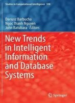 New Trends In Intelligent Information And Database Systems (Studies In Computational Intelligence)