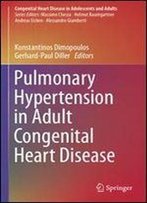 Pulmonary Hypertension In Adult Congenital Heart Disease (Congenital Heart Disease In Adolescents And Adults)