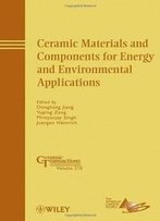 Ceramic Materials And Components For Energy And Environmental Applications: Ceramic Transactions Volume 210 (Ceramic Transactions Series)