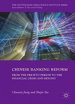 Chinese Banking Reform: From The Pre-wto Period To The Financial Crisis And Beyond (the Nottingham China Policy Institute Series)