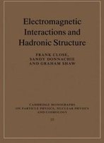 Electromagnetic Interactions And Hadronic Structure (Cambridge Monographs On Particle Physics, Nuclear Physics And Cosmology)