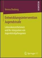Entwicklungsintervention Jugendstrafe: Lebenskonstellationen Und Re-Integration Von Jugendstrafgefangenen