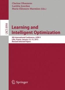 Learning And Intelligent Optimization 9th International