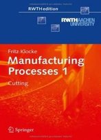 Manufacturing Processes 1: Cutting (Rwthedition)