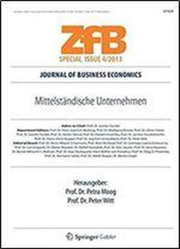 Mittelstandische Unternehmen (zfb Special Issue)