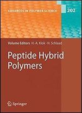 Peptide Hybrid Polymers (advances In Polymer Science)