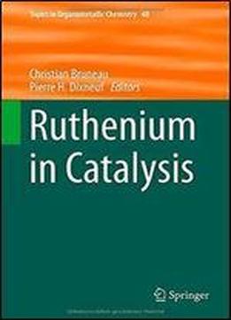 Ruthenium In Catalysis (topics In Organometallic Chemistry)