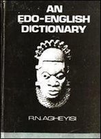 An Edo-English Dictionary