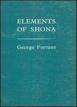 Elements Of Shona