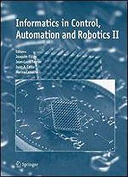 Informatics In Control, Automation And Robotics Ii (v. 2)