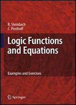 Logic Functions And Equations: Examples And Exercises