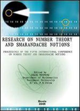 Proceedings Of The Fifth International Conference On Number Theory And Smarandache Notions