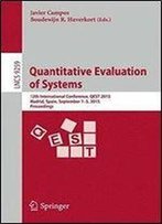 Quantitative Evaluation Of Systems: 12th International Conference, Qest 2015