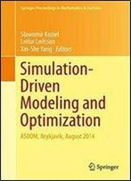 Simulation-Driven Modeling And Optimization: Asdom, Reykjavik, August 2014