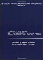 Sophus Lies 1880: Transformation Paper