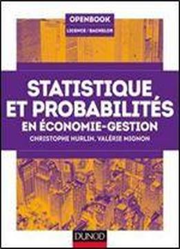Statistique Et Probabilites En Economie-gestion