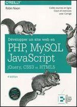 Developper Un Site Web En Php, Mysql Et Javascript, Jquery, Css3 Et Html5