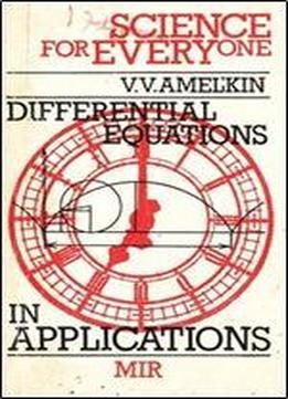 Differential Equations In Applications