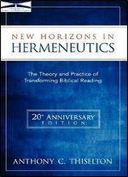 New Horizons In Hermeneutics