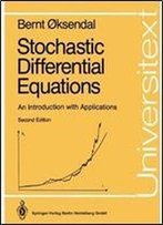 Stochastic Differential Equations. An Introduction With Applications (2nd Edition)