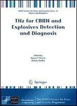 Thz For Cbrn And Explosives Detection And Diagnosis