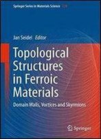 Topological Structures In Ferroic Materials: Domain Walls, Vortices And Skyrmions