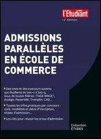 Admissions Paralleles En Ecole De Commerce