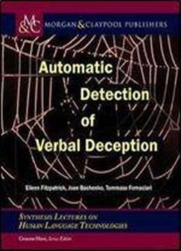 Automatic Detection Of Verbal Deception