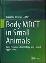 Body Mdct In Small Animals: Basic Principles, Technology, And Clinical Applications