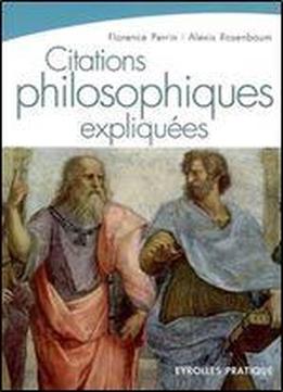Citations Philosophiques Expliquees